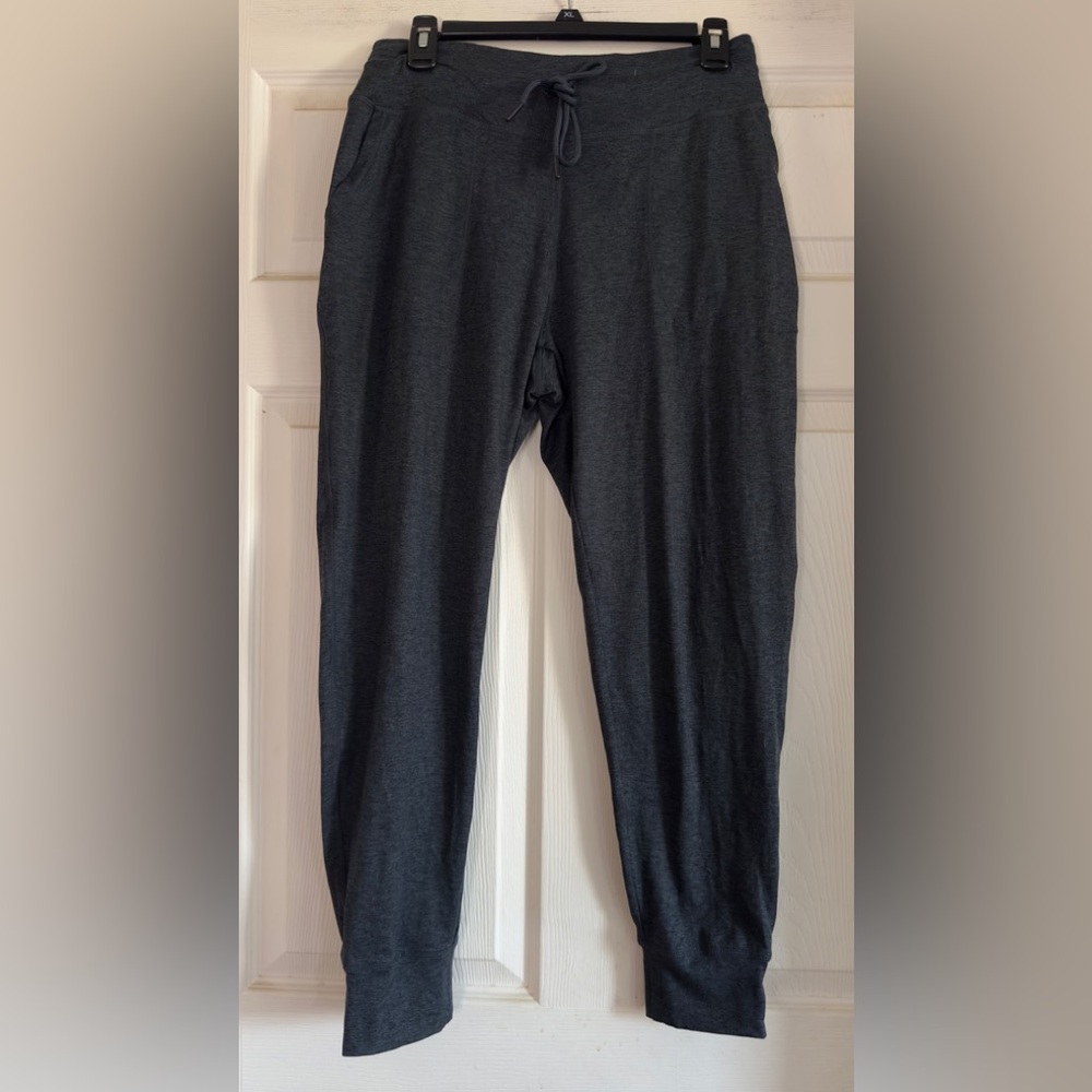 EUC Lole Women's‎ Black Lounge Jogger Pants Pull on Drawstrings Pockets Size S